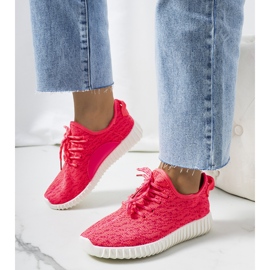 Pink neon sneakers from Mulder 1
