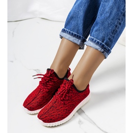 Red Mulder sneakers black 1