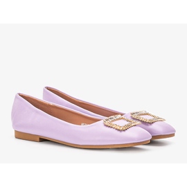 Rhonda's purple ballerinas 1