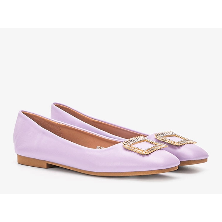 Rhonda's purple ballerinas 1
