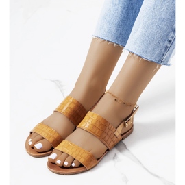 Chinn women's brown sandals 1