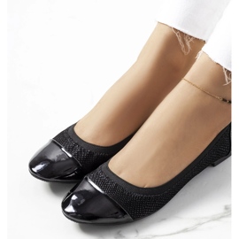 Harila women's black ballerinas 1