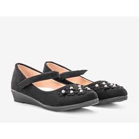 BM Black children's ballerinas from Holanti 1