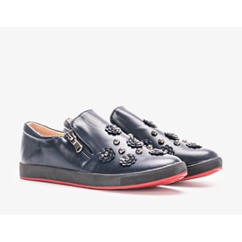 Jorik navy blue sneakers for kids 1