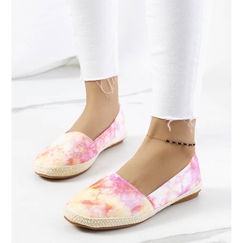 Multicolored women's espadrilles from Lyndsey beige 1