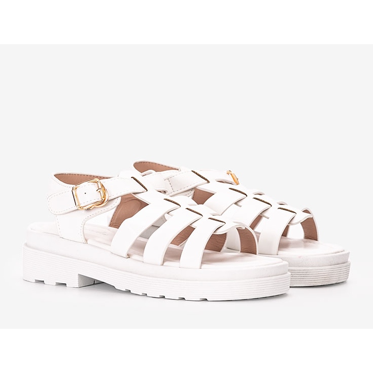 Bradam's white women's sandals 1