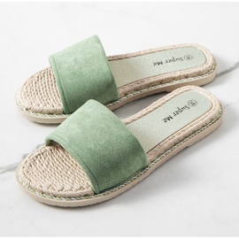Green women's Staton slippers 1 Green women's Staton slippers 1