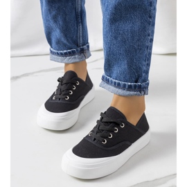 Jesperse black women's sneakers 1