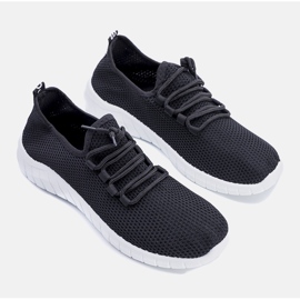 Black men's sports sneakers by Eltro 1
