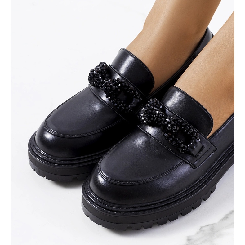 Black Curio loafers 1