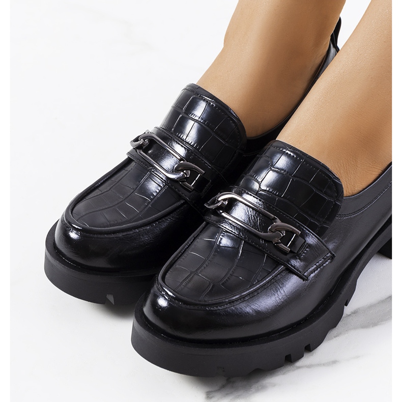 Black Cornet loafers 2