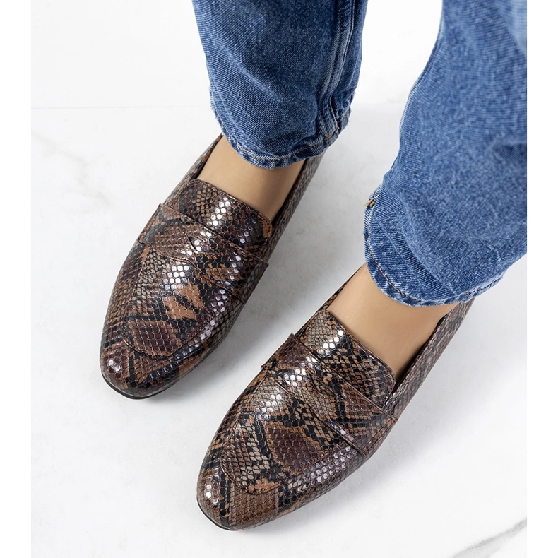 Brown Snakes loafers 1 Brown Snakes loafers 1