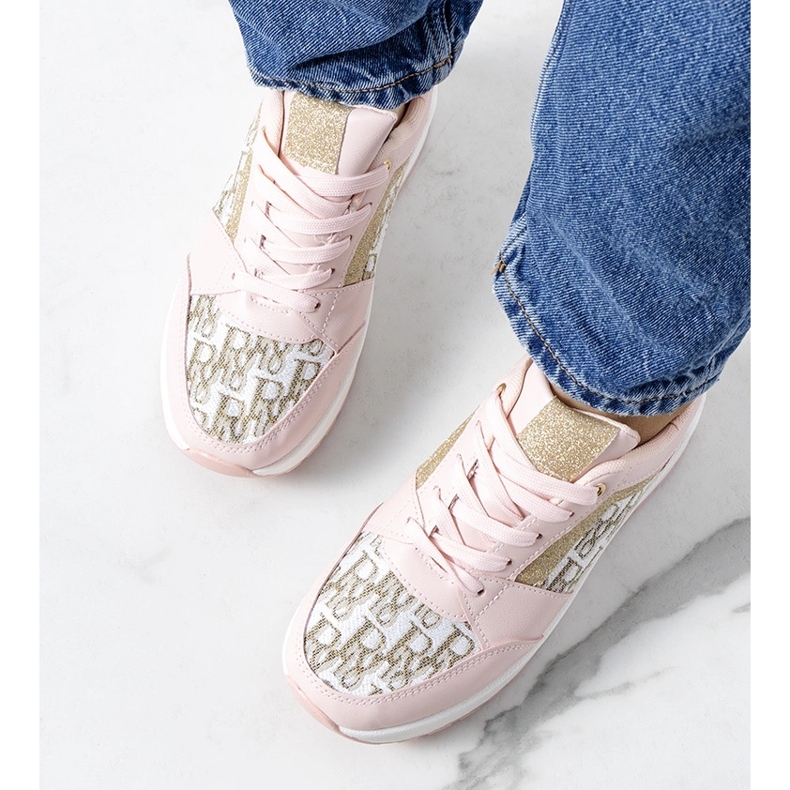Pink Aloisia sneakers 1