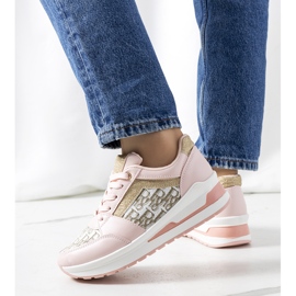 Pink Aloisia sneakers 2