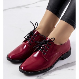Maroon women's shoes Ricieri red 1