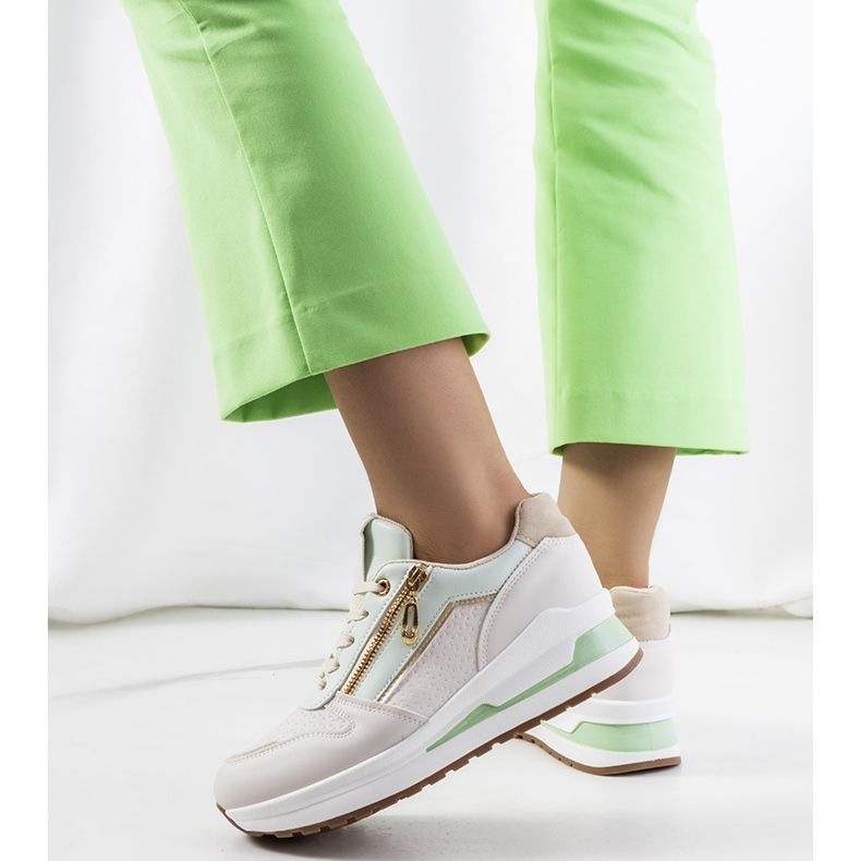 Allentown cream sneakers multicolored 1