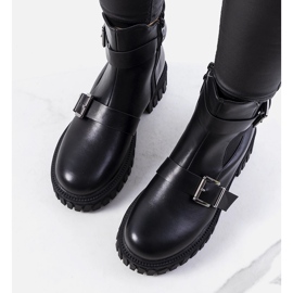 Black Samora boots 1