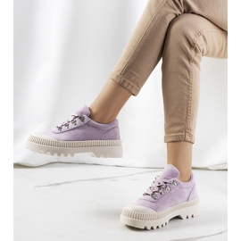 Purple women's shoes 1