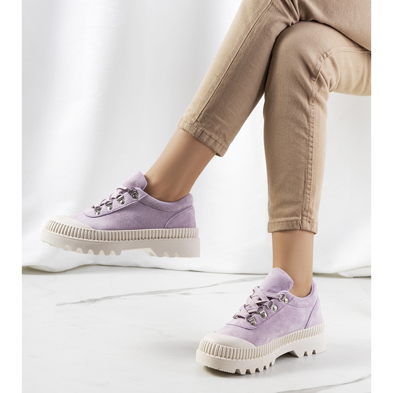 Purple women's shoes 1