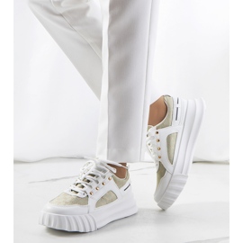 PA1 Heleno's green sneakers white 1