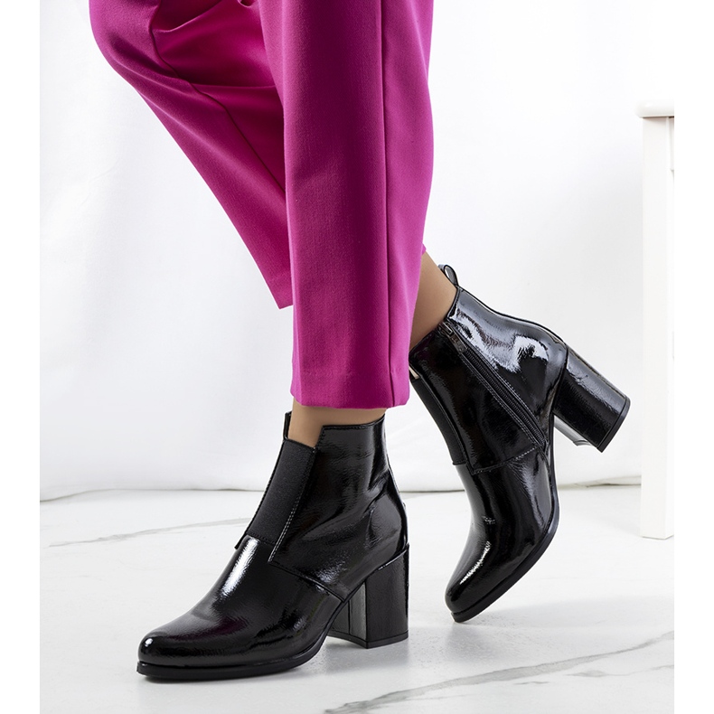 Black patent leather from Norwich 1