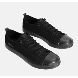 Men's black sneakers Big Star KK174007 1