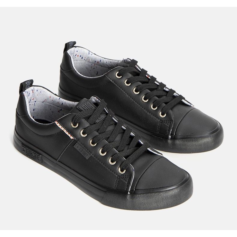Men's black sneakers Big Star KK174004 1