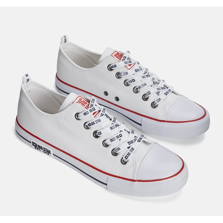 Men's white sneakers Big Star KK174048 1
