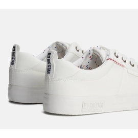 Men's white sneakers Big Star KK174003 1