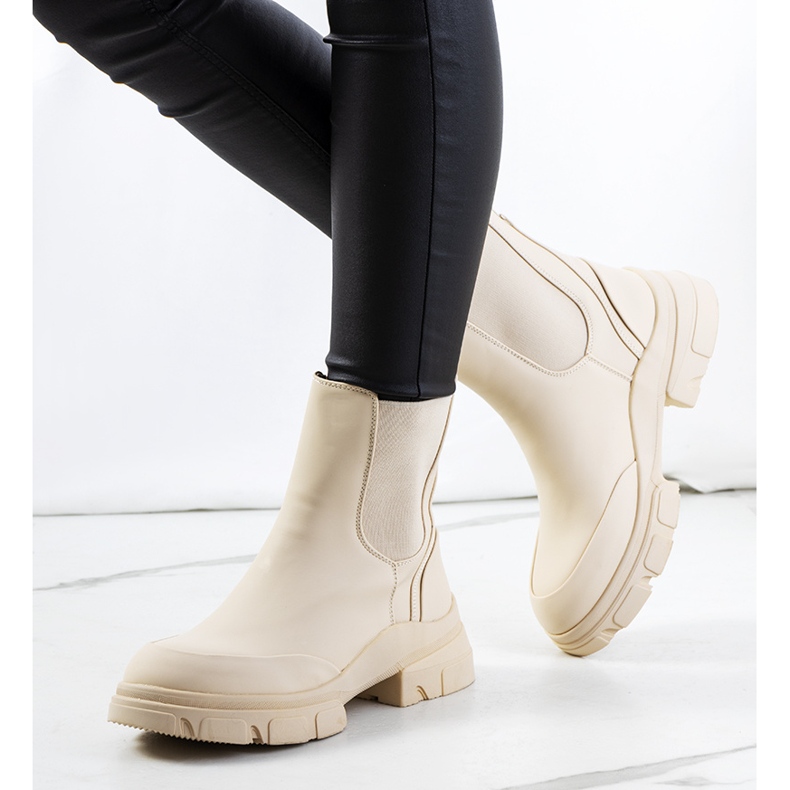 PA1 Carlos beige boots 1