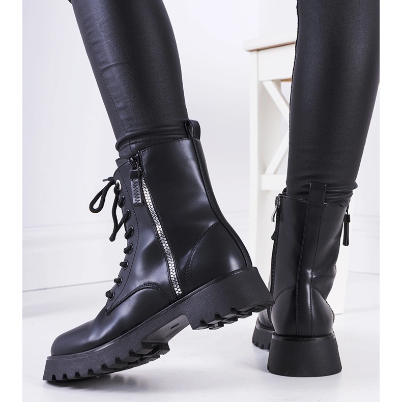 Black Berkton boots 1
