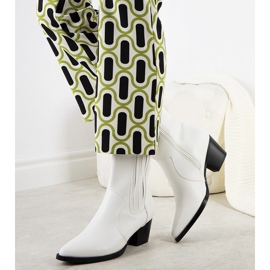 Bento white cowboy boots 1 Bento white cowboy boots 1