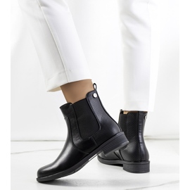 Black classic Marines boots 1