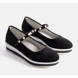 BM Renate's black children's ballerinas 2 BM Renate's black children's ballerinas 2