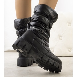 Black women's snow boots from Mette 1