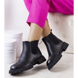 BM Black Chelsea boots on a massive Lucero sole 1