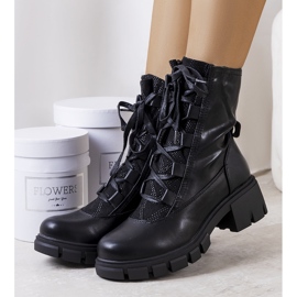 PA1 Black women's Alcaraz boots 1