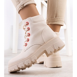 Beige low boots from Ursa 1