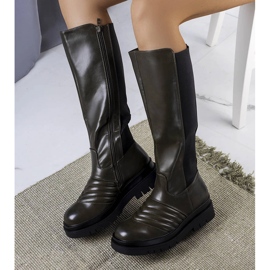 Green Calliope boots 1 Green Calliope boots 1