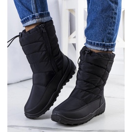 Big Star Black snow boots KK274599 1