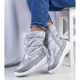 Big Star Gray snow boots KK274600 multicolored 1