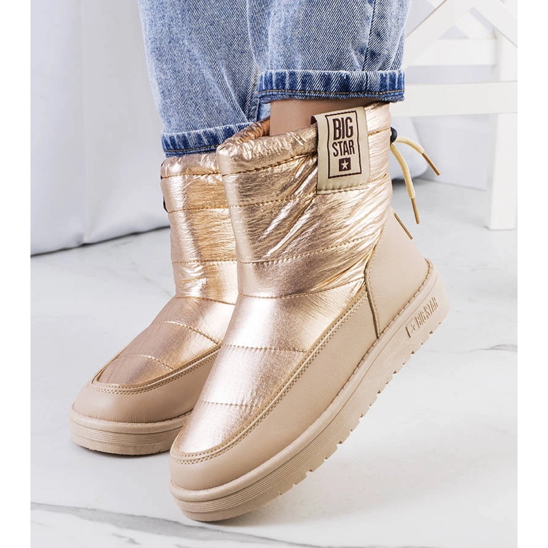 Big Star Golden snow boots II274121 beige 1