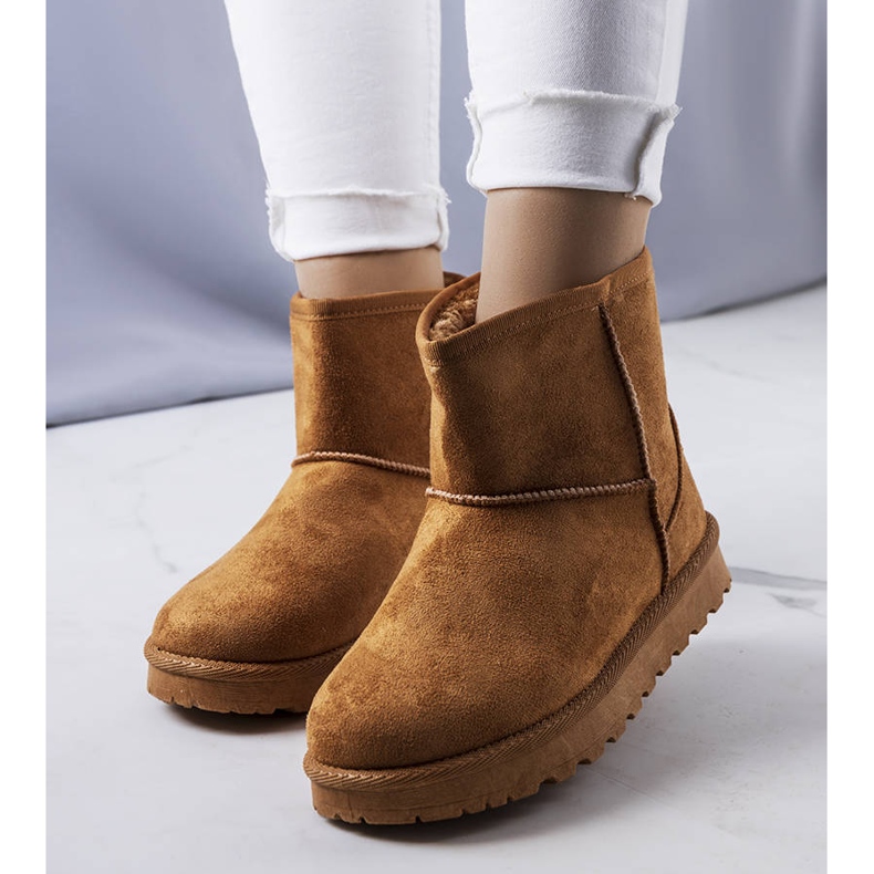 Vago brown insulated snow boots 1