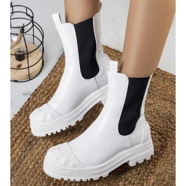 Women's white Crispo boots 1 Women's white Crispo boots 1