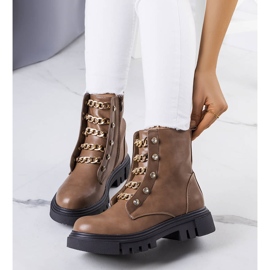 Perno brown insulated boots 1