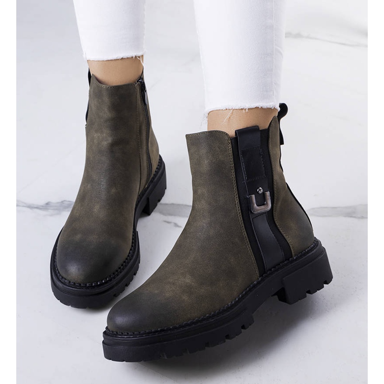 BM Green insulated boots from Xiomara 1