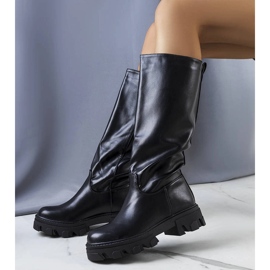 Black Cazar insulated boots 1