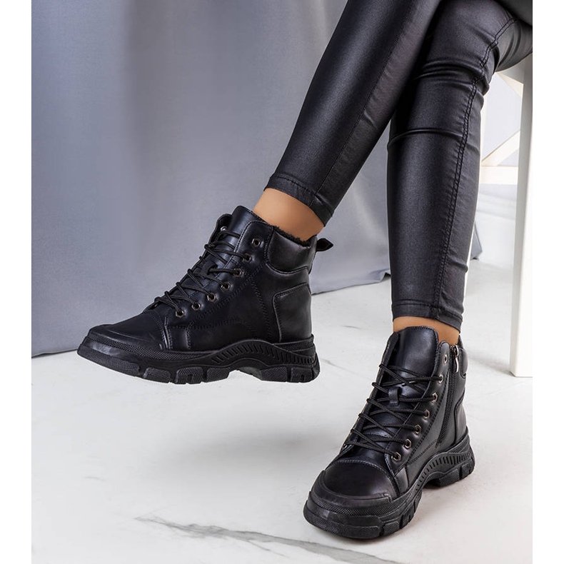 PA1 Black insulated boots from Dinto 1