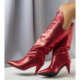 BM Kova red insulated boots 1