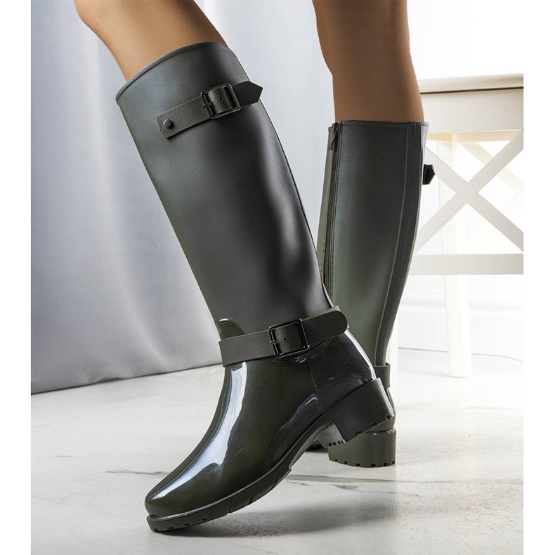 Green high boots Lahti 1